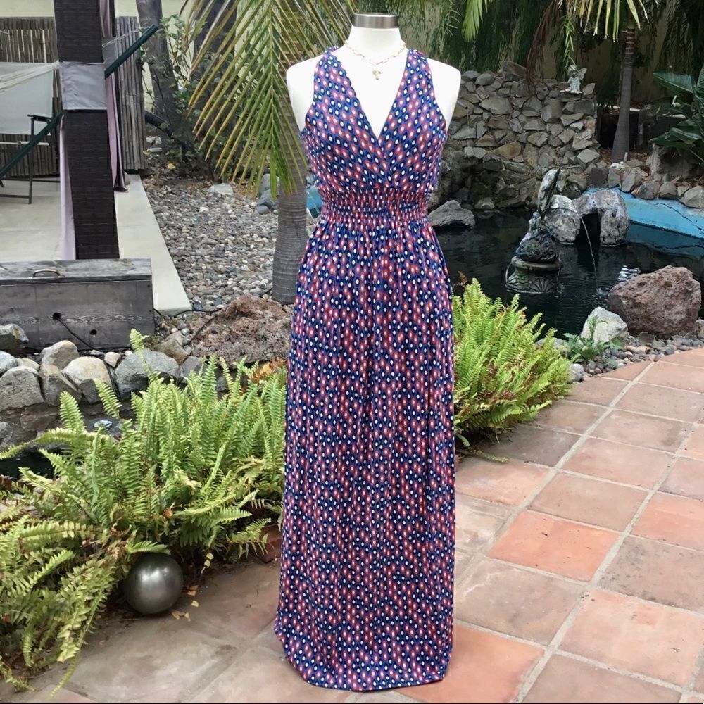 FELICITY & COCO SIZE L MAXI SLEEVELESS DRESS - Picture 3 of 7